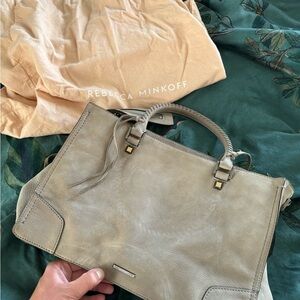 Rebecca Minkoff Tan Satchel Structured Design